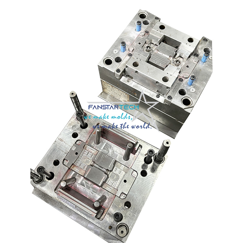 機電零件二合一 塑料外殼注塑產(chǎn)品 支持定制加工 注塑模具廠家